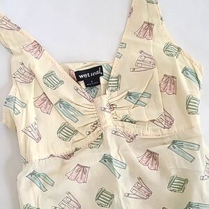 Wet Seal | S Vintage Fashion Girl Tank Top